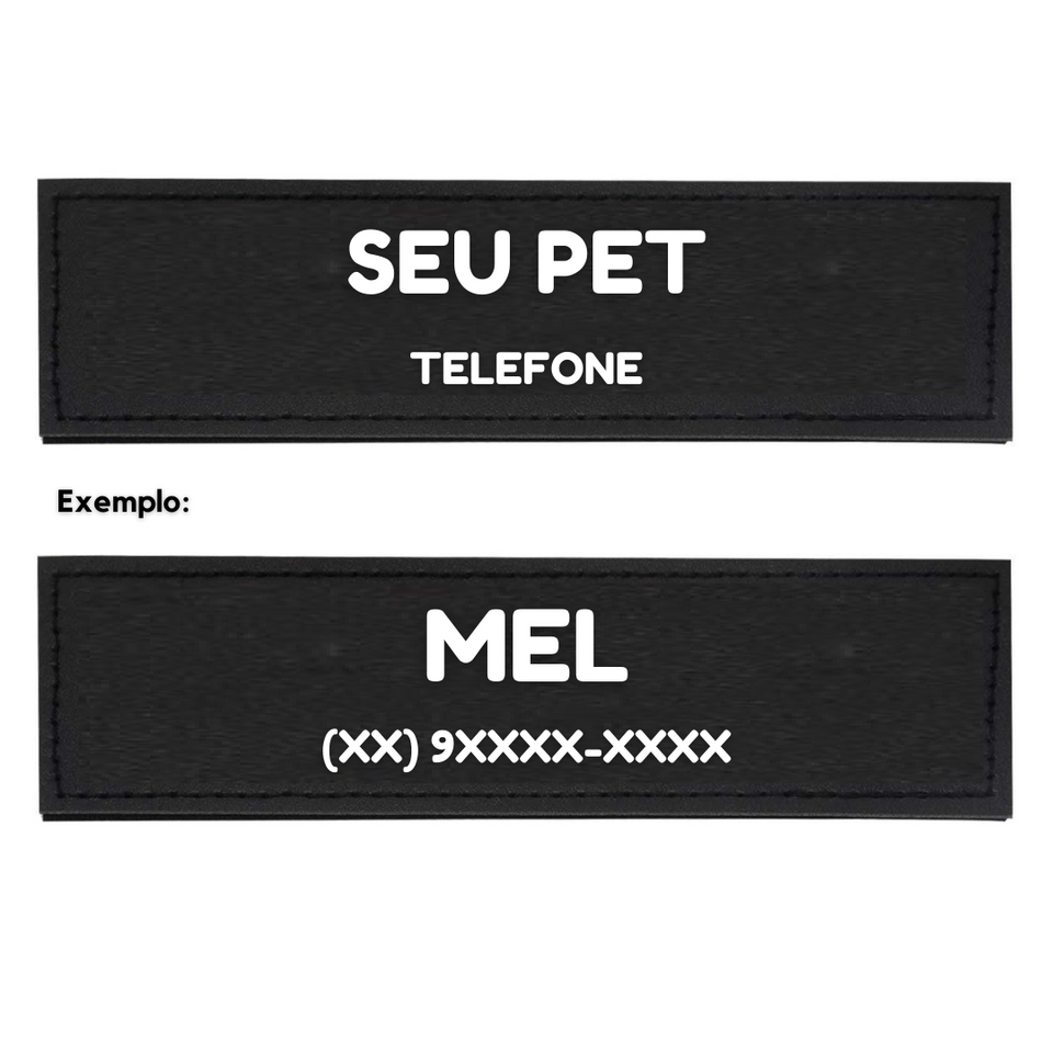 Tags personalizáveis dogSAFE™